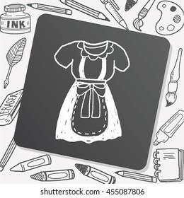 maid clothes doodle