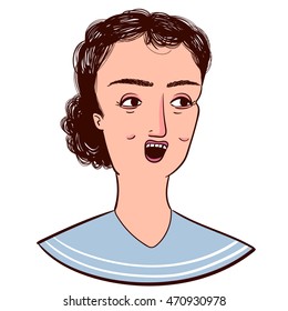 The maid says