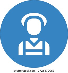 Ilustración de diseño de icono de Vector de criada