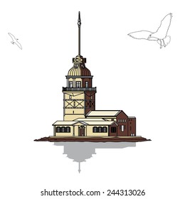 Maiden's Tower of Istanbul