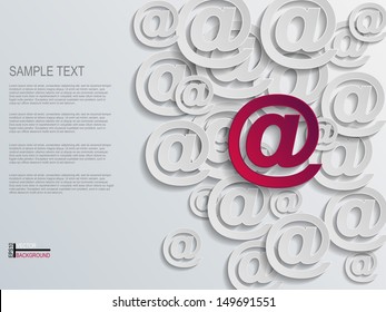 Mail Abstract Background 