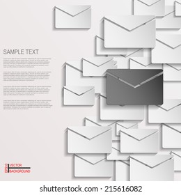 Mail Abstract Background