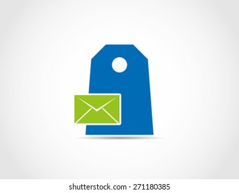 Mail Address Label Tag