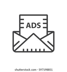 mail Advertisement icon