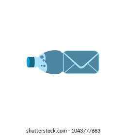 Mail Bootle Logo Icon Design