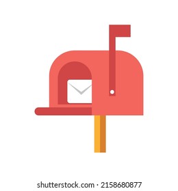 cuadro de correo con icono de sobre
