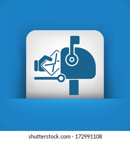 Mail box icon