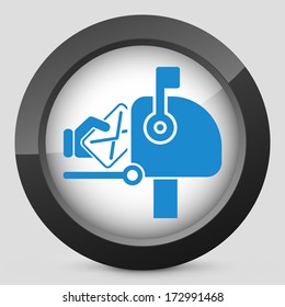 Mail box icon