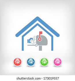Mail box icon