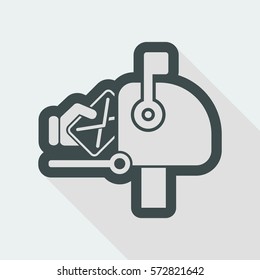 Mail box icon