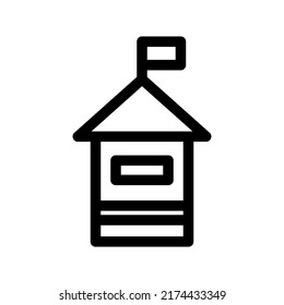 mail box icon or logo isolated sign symbol vector illustration - high quality black style vector icons
