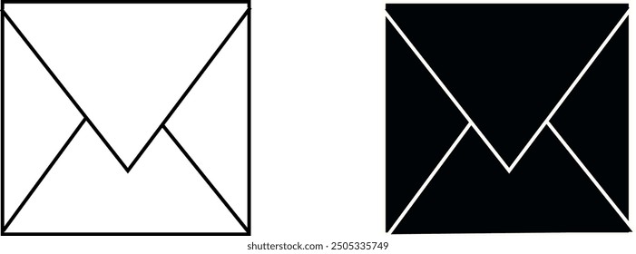 Postfachsymbol, Textnachrichtensymbol