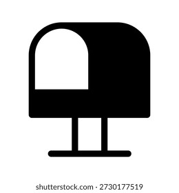 Vektorsymbol-Designgrafik für Postfächer