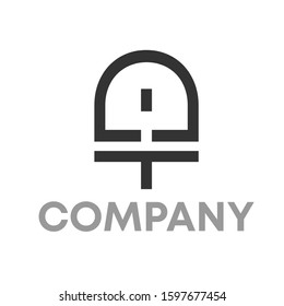 mail box logo icon design template sign