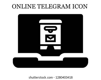 Mail box search icon. Editable Mail box search icon for web or mobile.