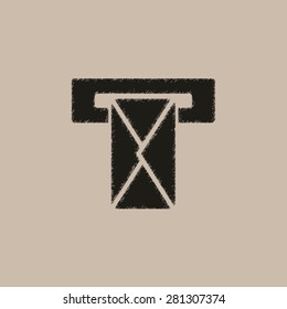 Mail box - vector icon