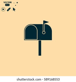 Mail box vector illustration