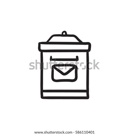 Similar – Image, Stock Photo postal secrecy Mailbox