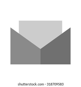 Mail, communication, letter icon vector image.Can also be used for email, communication and messaging. Suitable for mobile apps, web apps and print media. 