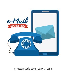 mail concept design, vector illustration eps10 graphic 