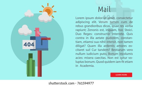Mail Conceptual Banner