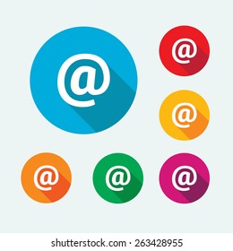 Mail & Contact Icons