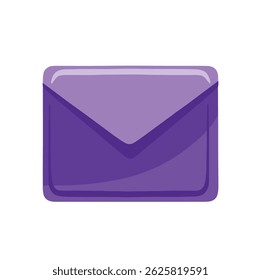 Mail and correspondence symbol, letter vector color