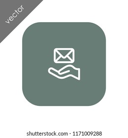 mail delivery icon