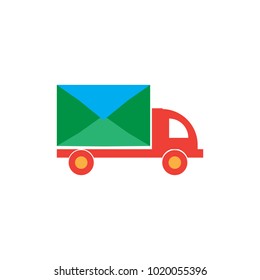 Mail Delivery Logo Icon Design