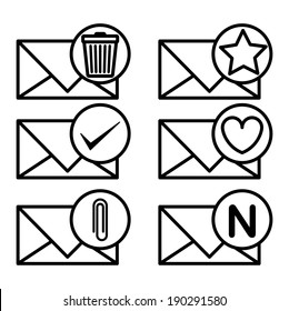 Mail design over white background, vector illustration