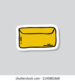 mail doodle sticker icon