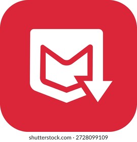 Logo-Symbol für E-Mail-Download