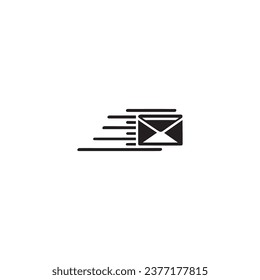 mail dynamic logo design simple vector