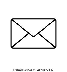 Mail or email envelope icon for sending messages
