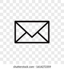 Mail, email, Envelope vector icon in modern design style for web site and mobile app