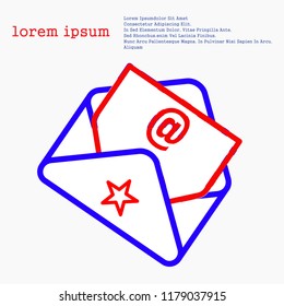 mail and email icon