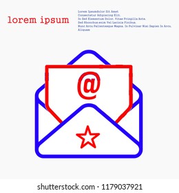 mail and email icon