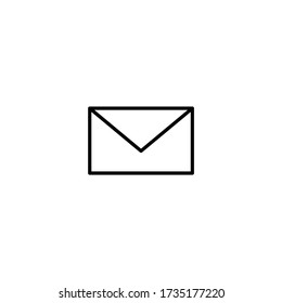 ilustración del vector de icono de correo electrónico