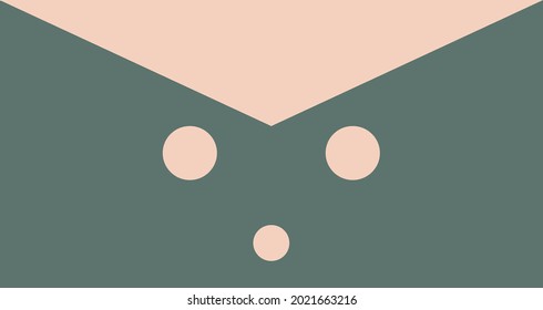 Mail emoji that shows how the sender or receiver is feeling. This emoji is spooked.