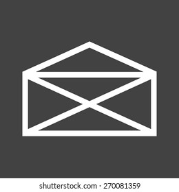 Mail, envelop, letter, post icon vector image. Can also be used for communication, connection, technology. Suitable for web apps, mobile apps and print media.