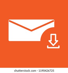 Mail, envelope, email icon, stock vector illustration, EPS10.