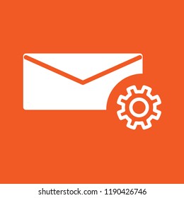 Mail, envelope, email icon, stock vector illustration, EPS10.