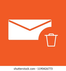 Mail, envelope, email icon, stock vector illustration, EPS10.