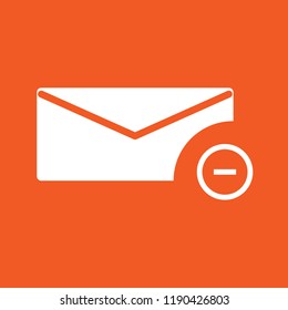 Mail, envelope, email icon, stock vector illustration, EPS10.