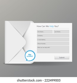 Mail envelope, Email sender Design.