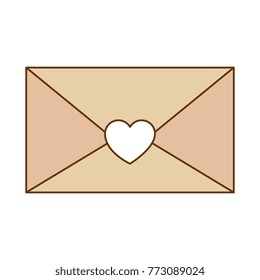 mail envelope with heart