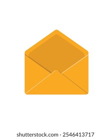 Ícone do envelope de email. Ilustração de stock de ilustração de vetor de conceito de envio de e-mail