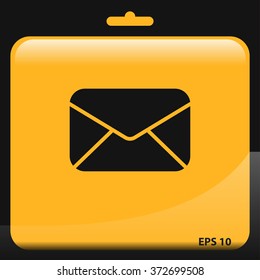 mail envelope icon. letter vector illustration