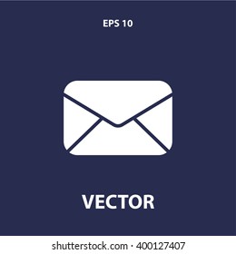 mail envelope icon. letter vector eps10 icon
