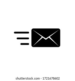 Mail. Envelope icon, logo isolated on white background